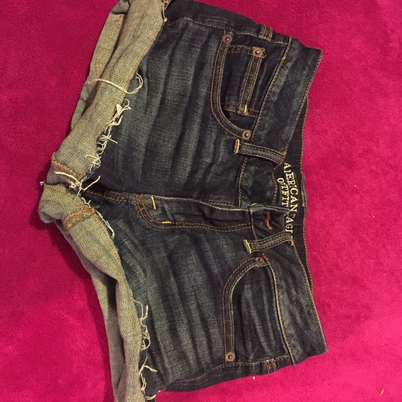 Low Waisted Jean Shorts