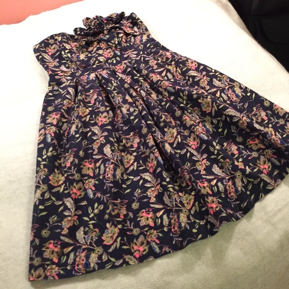 MM Couture Strapless Empire Sundress - Picture 1 of 4