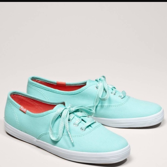 Champion Canvas Keds in Light Teal