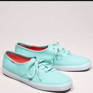 Champion Canvas Keds in Light Teal