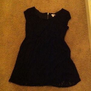 Lack floral lace dress