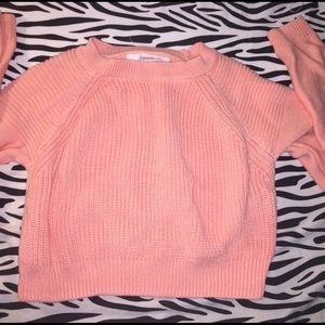Forever 21 crop top, sweater