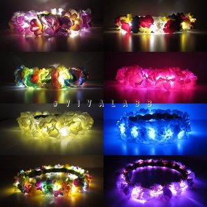 LED flower crowns