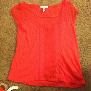 short sleeve sheer shirt from Aeropostale
