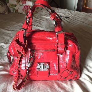Fire engine red Juicy Couture handbag