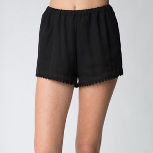 black Leticia shorts
