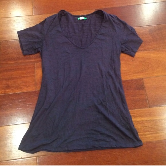 Urban outfitters purple/grey burnout tee - Picture 2 of 4