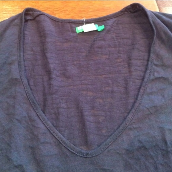 Urban outfitters purple/grey burnout tee - Picture 4 of 4