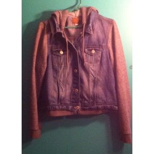 AE jean/hoodie jacket