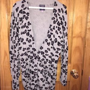 Cheetah cardigan