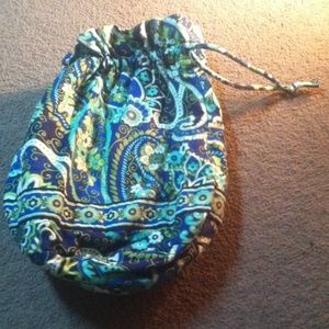 Vera Bradley Drawstring & Pink Backpack BUNDLE