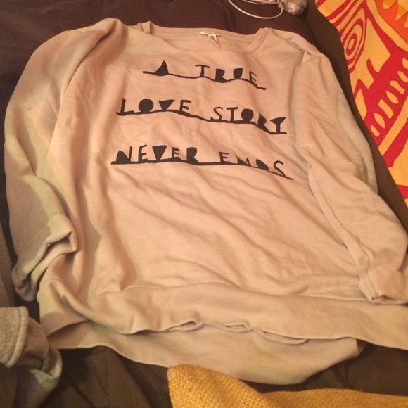 over sized sweater