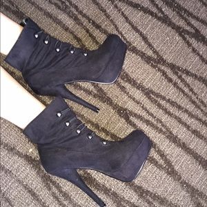 Black booties