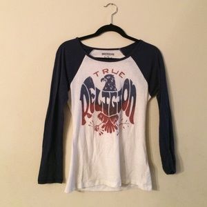 True Religion baseball tee