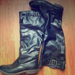 Black Riding Boots