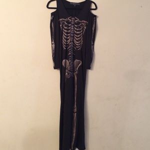 Skeleton partycity costume
