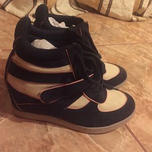Sneaker Heels/ Wedges