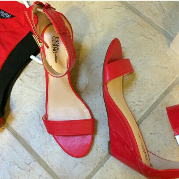 Prabal Gurung for Target Shoes - Prabal Gurung red wedges