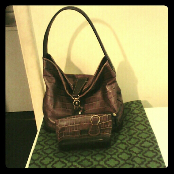 Dooney & Bourke Croc Embossed