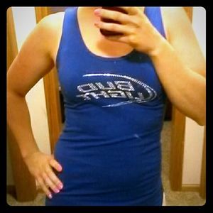 Bud light blue tank