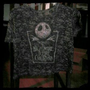 Nightmare before Christmas crop top