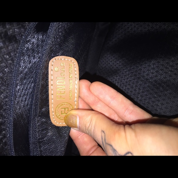 Vintage Fendi document bag. - Picture 3 of 4