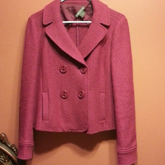 Purple Anne Taylor wool jacket