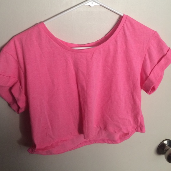 Pink Crop Top