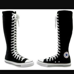 Knee high converse