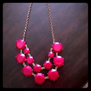 Dark Red or Maroon chunky Necklace