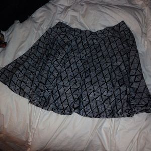 Tribal print skirt