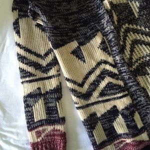 Charlotte Russe sweater Aztec