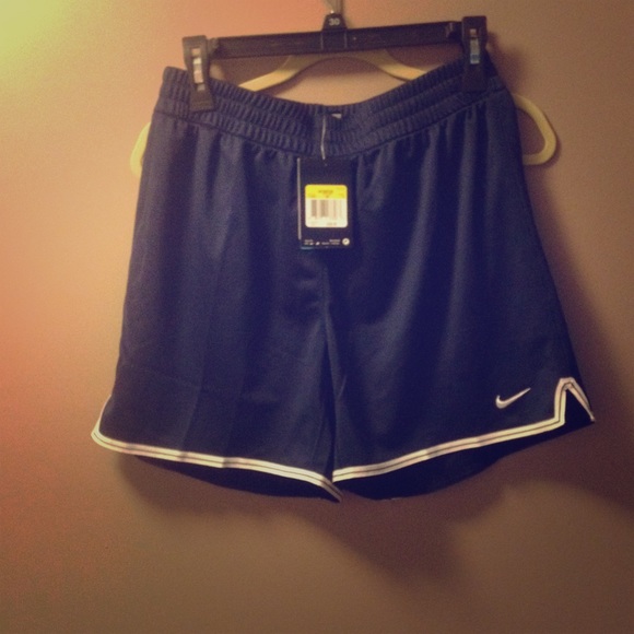 Blue Nike shorts