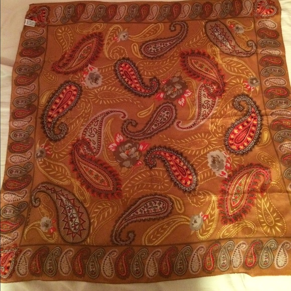 Oscar de la Renta silk scarf