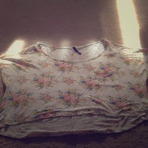 Floral crop top