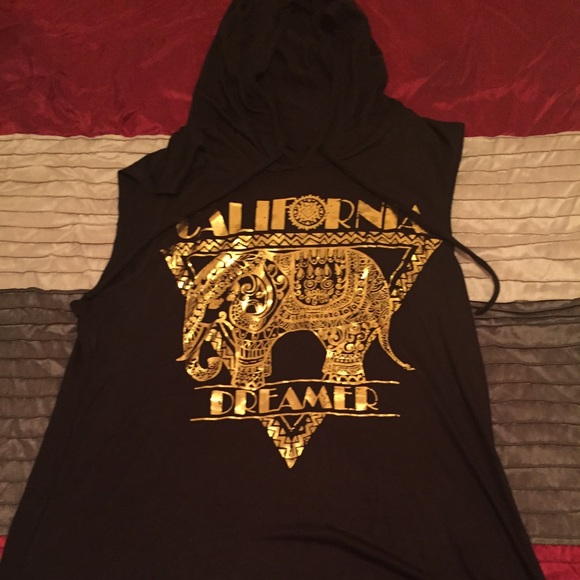 Blouse w hoodie