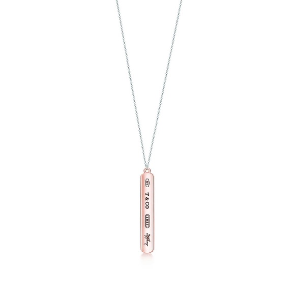 Tiffany & Co. Jewelry - ⚡️SUPER SALE⚡️Tiffany Rubedo 1837 Bar Pendant