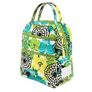 Lime it up Vera Bradley lunch bag