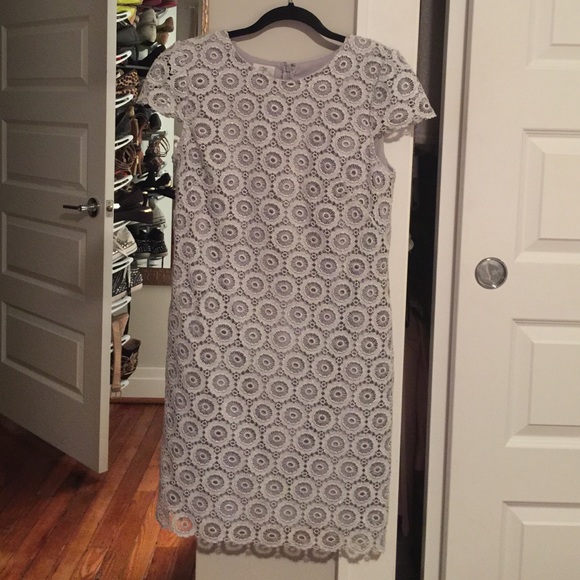 Suzi Chin for Maggy Boutique Silver Shift Dress