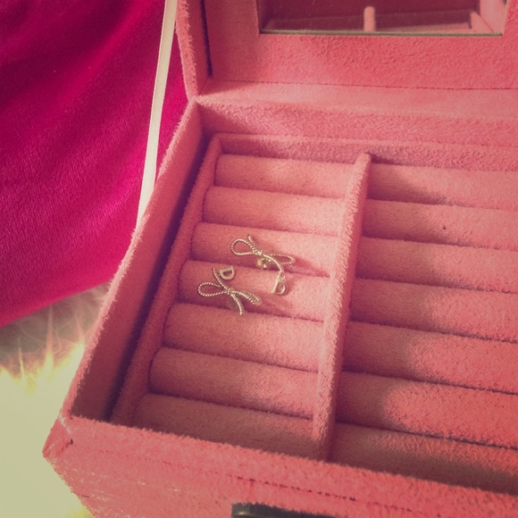 Lovely bowknot earrings