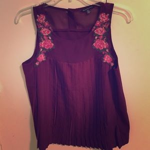 Flowy Maroon top from American eagle!