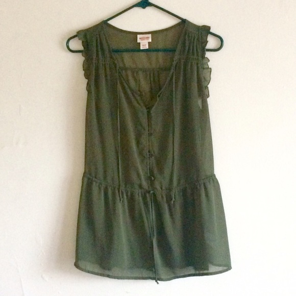 SHEER TOP BY MOSSIMO