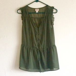 SHEER TOP BY MOSSIMO