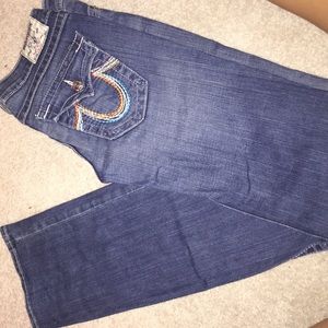 True Religion straight leg jeans