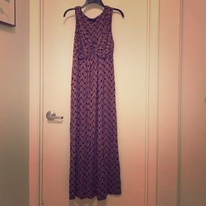 Long brown/black dress!