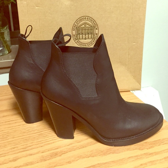 Black Acne Studios Star Bootie EURO SIZE 40