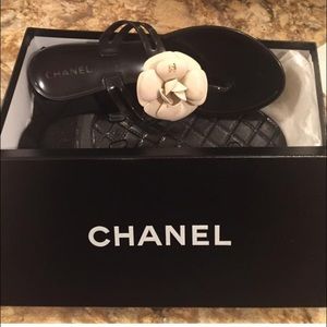 Chanel sandals.