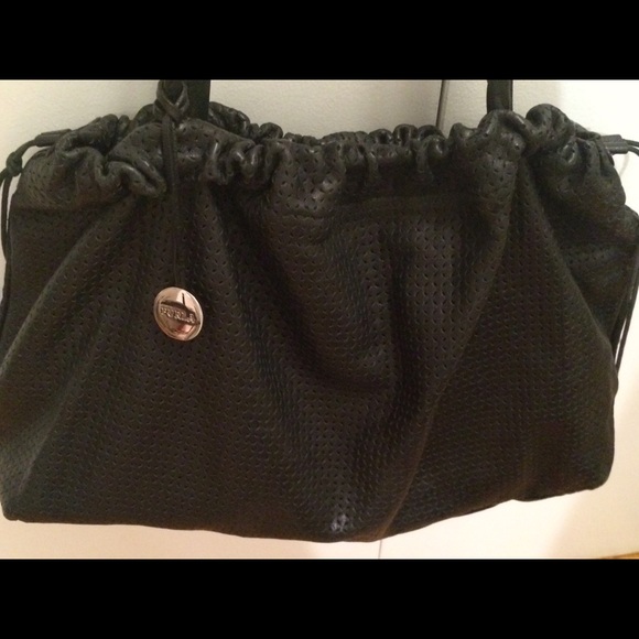 Furla Leather Perforated Tote from Bloomingdales - Picture 2 of 4
