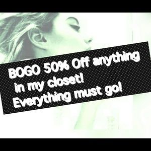 BOGO sale! !!!