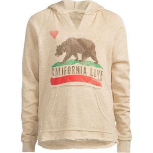 Billabong california love gray hoodie! Super soft